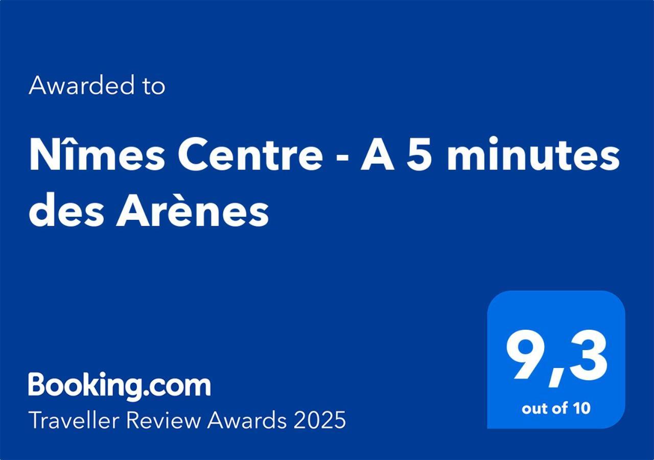 Apartament Nimes Centre - A 5 Minutes Des Arenes Zewnętrze zdjęcie